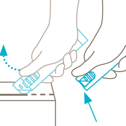 Coltello di sicurezza MARTOR SECUNORM HANDY n. 445 Lunghezza 100 mm Larghezza 7,8 mm Altezza 25,5 mm ( 4000817784 )