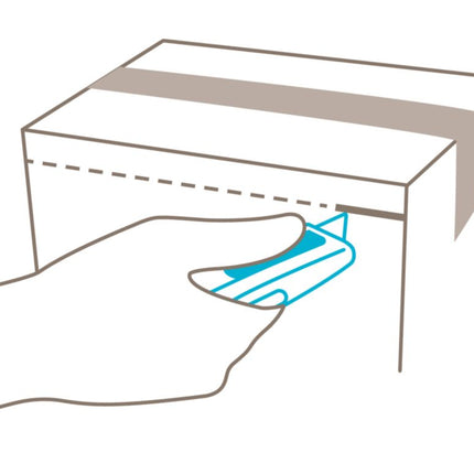 Coltello di sicurezza MARTOR SECUPRO MEGASAFE Lunghezza 153 mm Larghezza 26 mm Altezza 38 mm ( 4000817954 )