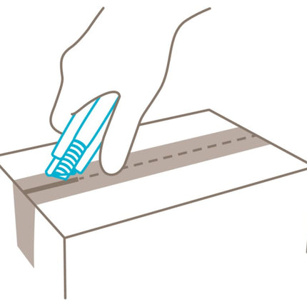 Coltello di sicurezza MARTOR SECUNORM 175 Lunghezza 109,5 mm Larghezza 13,5 mm Altezza 34 mm ( 4000817981 )