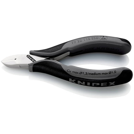 KNIPEX Electronics Taglierine diagonali lunghezza 115 mm forma 2 ( 4000810747 )