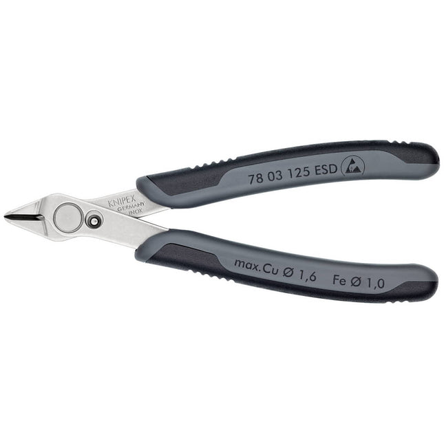 KNIPEX Electronics Frese diagonali Super-Knips(R) lunghezza 125 mm forma 0 ( 4000810509 )