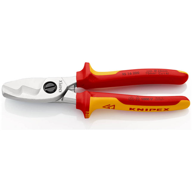 Cesoie per cavi KNIPEX lunghezza 200 mm ( 4000810912 )