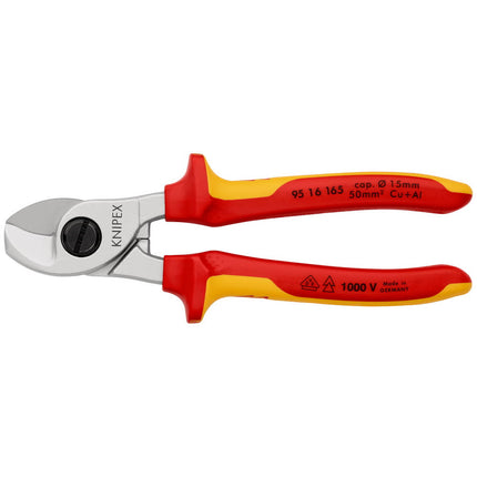 Cesoie per cavi KNIPEX lunghezza 165 mm ( 4000810906 )