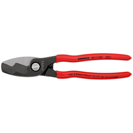 Cesoie per cavi KNIPEX lunghezza 200 mm ( 4000810911 )
