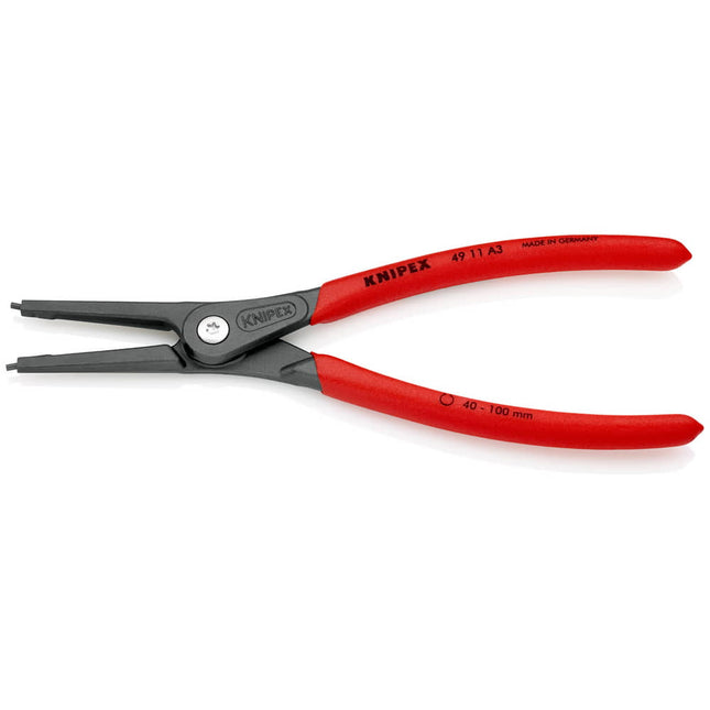 KNIPEX Pinza per anelli di sicurezza A 3 per alberi Ø 40 - 100 mm ( 4000810566 )