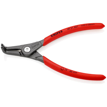 Pinze per anelli di sicurezza esterni KNIPEX A 21 per alberi Ø 19 - 60 mm ( 4000810575 )
