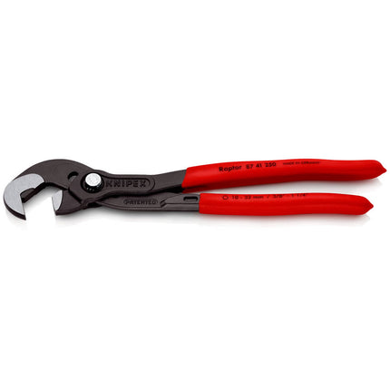 Pinze per cacciaviti KNIPEX Lunghezza totale 250 mm Larghezza di serraggio 10 - 32 mm ( 4000810684 )
