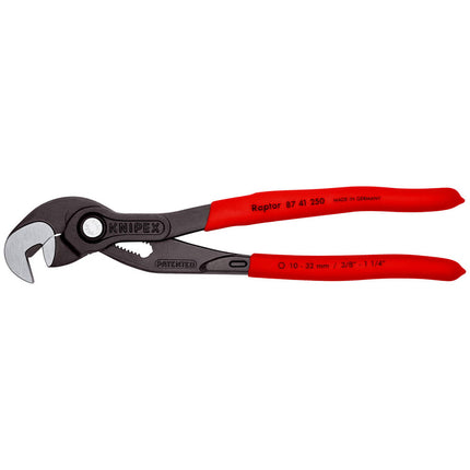 Pinze per cacciaviti KNIPEX Lunghezza totale 250 mm Larghezza di serraggio 10 - 32 mm ( 4000810684 )