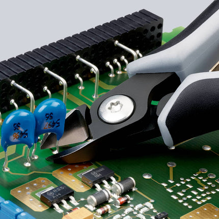 Frese diagonali per elettronica di precisione KNIPEX lunghezza 125 mm forma 4 ( 4000810832 )