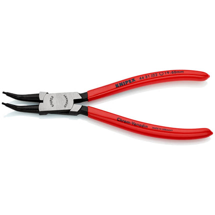 Pinze per anelli di sicurezza KNIPEX J 22 per fori Ø 19 - 60 mm ( 4000810062 )