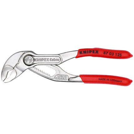 Pinze per pompe dell'acqua KNIPEX Cobra(R) Lunghezza 125 mm Larghezza di serraggio 27 mm ( 4000795113 )