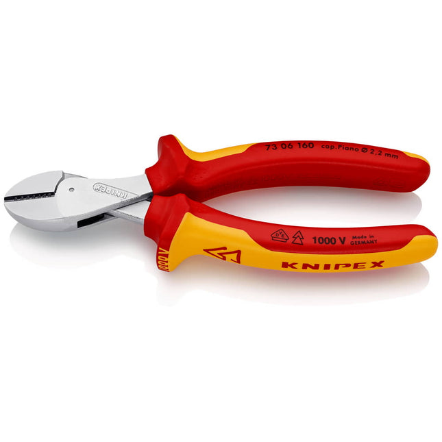 Frese diagonali compatte KNIPEX X-Cut(R) lunghezza 160 mm ( 4000810949 )