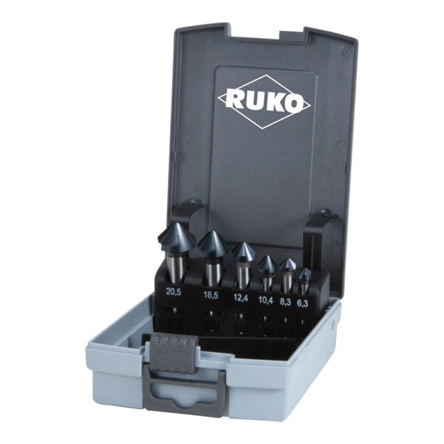 RUKO Set di svasatura DIN 335 C 90° 6,3-20,5 mm ( 4000601501 )