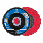 Disco lamellare PFERD POLIFAN CO-COOL SG STEELOX Ø 125 mm granulometria 40 piatta ( 4000842612 )