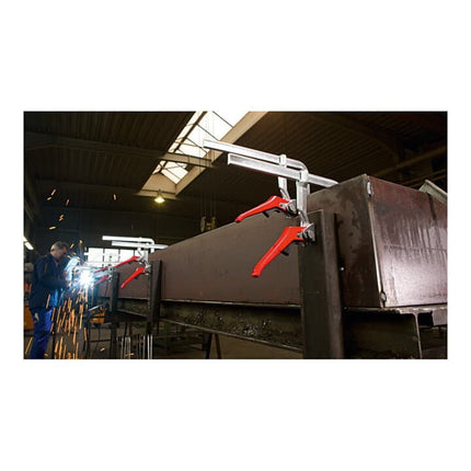 Morsetto a leva BESSEY GH Larghezza di serraggio 160 mm Sporgenza 80 mm ( 4000831571 )