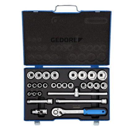 Set di chiavi a bussola GEDORE 19 VMU-10 28 pezzi 1/2 ″ ( 4000880520 )