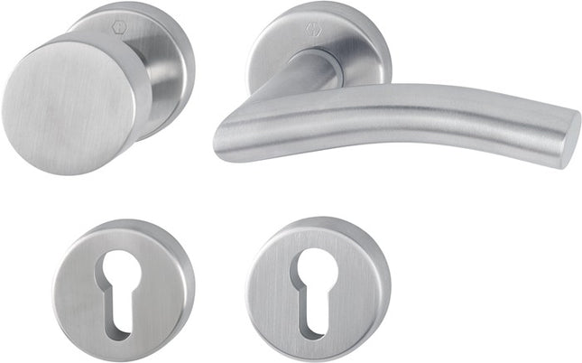 HOPPE Rosettengarnitur Antwerpen E58 42KV 42KVS 1420Z Edelstahl F69 3000252909  1 - toolbrothers