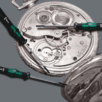 WERA Elektronik-Feinmechanik-Schraubendreher 2035 2,5 mm Klingenlänge 80 mm ( 4300001758 )