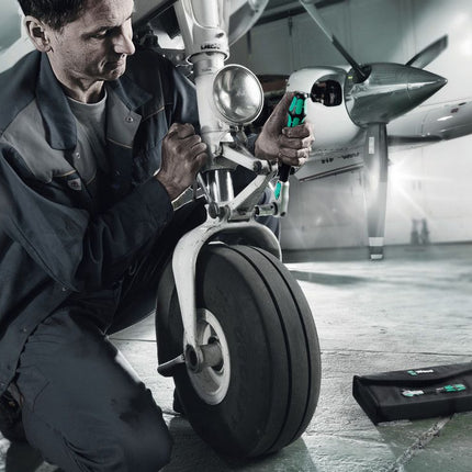 WERA Cricchetto girevole e reversibile Zyklop Velocità 3/8 ″ Numero di denti 72 ( 4000821780 )