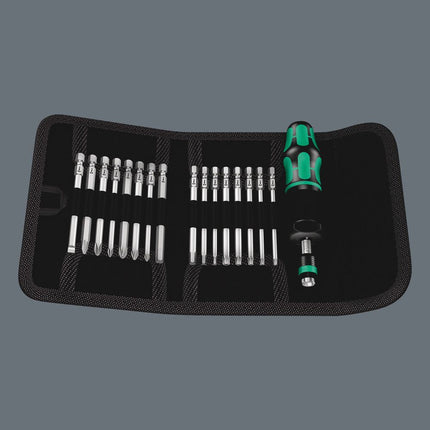 Set di cacciaviti dinamici WERA KK 60 Torque 17 pezzi 1,2-3 Nm ( 4000828120 )