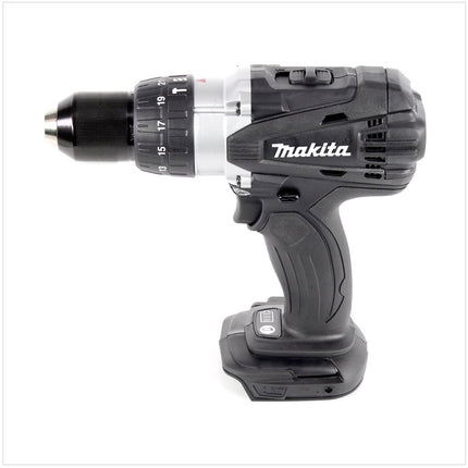 Makita DHP 458 F1JB Akku Schlagbohrschrauber 18 V 91Nm Schwarz im Makpac + 1x 3,0 Ah Akku - Toolbrothers