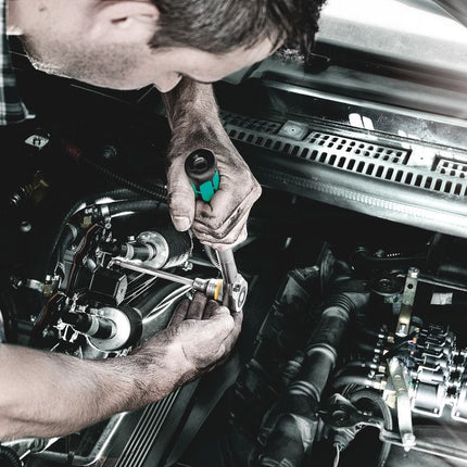 WERA Hebelumschaltknarre 8006 Zyklop Hybrid C 1/2 ″ 72 Zähne ( 4000821143 )