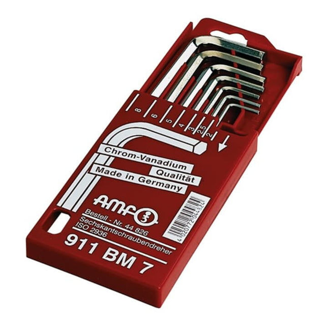 Set di cacciaviti offset AMF 911BM 7 pezzi a cassetta scorrevole ( 4000825333 )