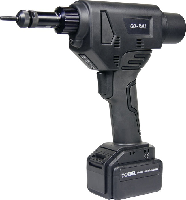 GOEBEL Akkublindnietmutternsetzgerät GO-RN1 16-teilig 18.000 N ( 4000813141 )