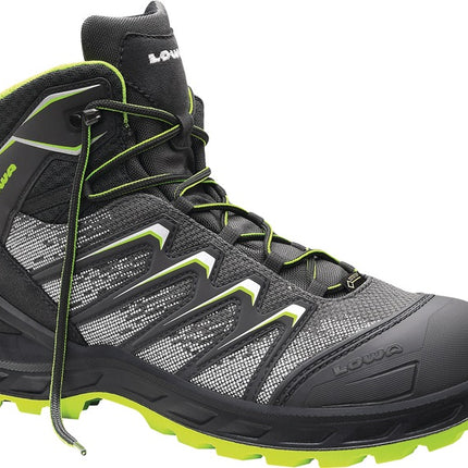 LOWA stivali di sicurezza Larrox Work GTX grigio Mid taglia 43 grigio/verde ( 8000469068 )