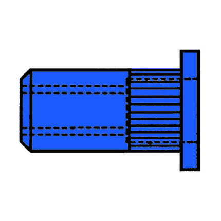 GESIPA Blindnietmutter Nietschaft d x l 11 x 17 mm M8 ( 4000813530 )