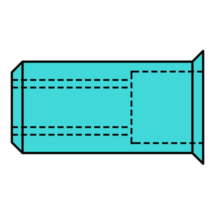 Dado per rivetto cieco GESIPA Gambo del rivetto d x l 11 x 17 mm M8 ( 4000813799 )
