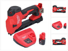 Pinza a batteria Milwaukee M12 BCST-201 12 V 19 x 25,4 mm + 1x batteria ricaricabile 2,0 Ah + caricatore