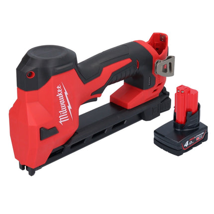 Pinza a batteria Milwaukee M12 BCST-401 12 V 19 x 25,4 mm + 1x batteria ricaricabile 4,0 Ah - senza caricabatterie