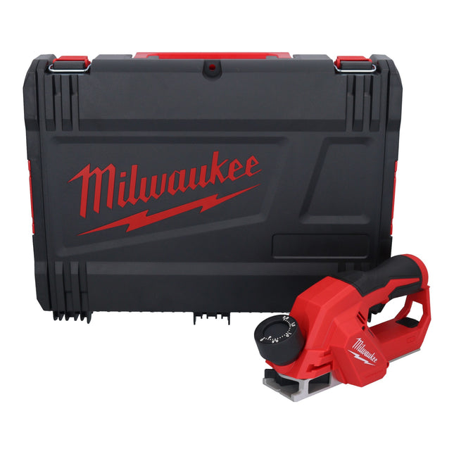 Milwaukee M12 BLP-0X Akku Hobel 12 V 51 mm Brushless + HD Box ( 4933492850 ) - ohne Akku, ohne Ladegerät