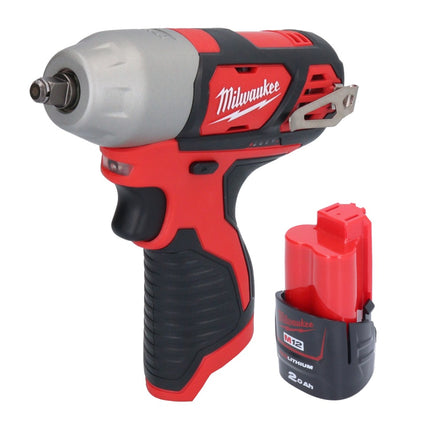 Avvitatore a impulsi a batteria Milwaukee M12 BIW38-201 12 V 135 Nm 3/8" + 1x batteria ricaricabile 2,0 Ah - senza caricabatterie