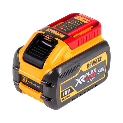 DeWalt DCS 579 NT Sega circolare a batteria 54 V FlexVolt 190 mm senza spazzole + 1x batteria 9,0 Ah + TSTAK - senza caricabatterie