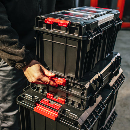 Toolbrothers RHINO Slim Valigia portautensili ECO Comfort+ Compact Edition 14 l IP54 con divisori estraibili
