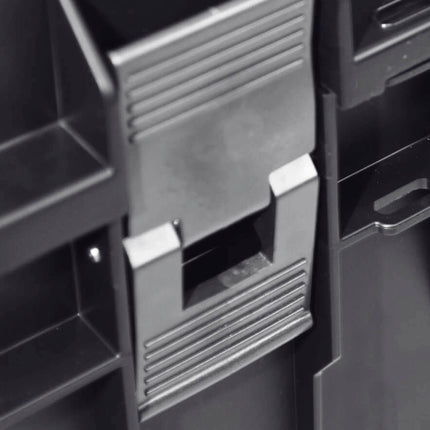 Toolbrothers RHINO XXL Trolley ECO Longer Work+ 50 l IP66 Werkzeugkiste mit Laufrädern auf Metallachse und Doppelteleskopgriff