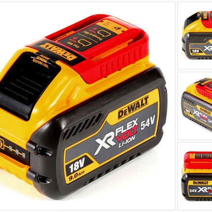 DeWalt DCB 547 Batteria da 54V / 18V - 9Ah al litio FlexVolt
