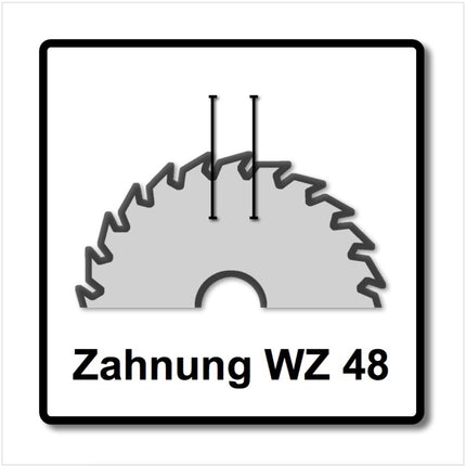 Bosch Kreissägeblatt Optiline Wood OP WO H 160 x 20 x 2,6 mm 160 mm 48 Zähne ( 2608640732 ) - Toolbrothers