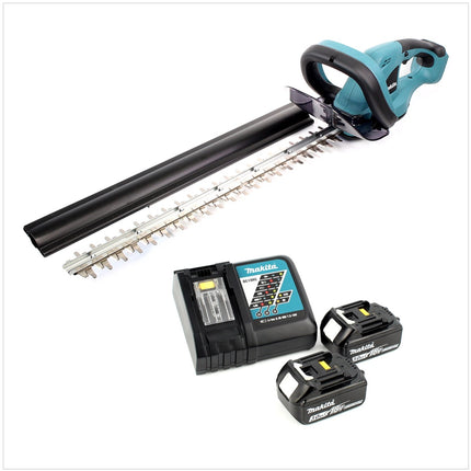 Makita DUH 523 Akku Heckenschere 18V 52cm mit 2x 3,0Ah Akku und Ladegerät - Toolbrothers