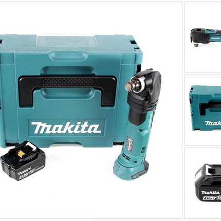Makita DTM 51 M1J 18 V Li-Ion Akku Multifunktionswerkzeug im Makpac + 1x BL 1840 18V - 4,0 Ah Li-Ion Akku - ohne Ladegerät - Toolbrothers