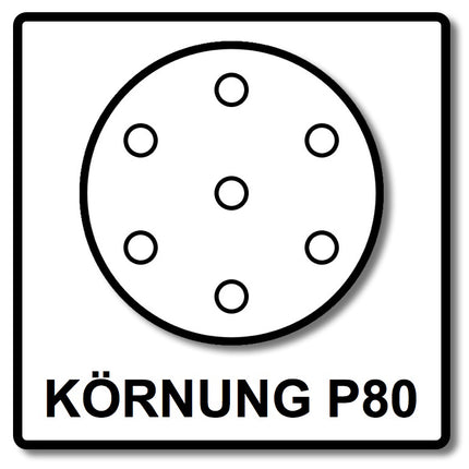 Festool Netzschleifmittel	STF D225 P80 Granat Net/25 225 mm / 25 Stk.( 203312 ) - Toolbrothers