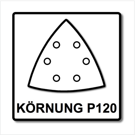 Festool Abrasivo a rete Granat Net STF DELTA P120 GR NET/50 - 50 pz. ( 203322 )