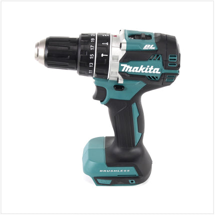 Makita DHP 484 RA1J Akku Schlagbohrschrauber 18 V 54 Nm Brushless + 1x Akku 2,0 Ah + Ladegerät + Makpac - Toolbrothers