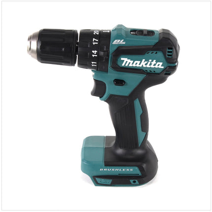 Makita DHP 483 RT1J Trapano avvitatore a percussione brushless a batteria 18 V in valigetta MAKPAC + 1x Batteria 5,0 Ah + Caricatore rapido