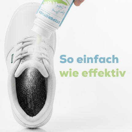 Toolbrothers STEPBROTHER - Probiotisches Schuhpulver gegen Schweiß und unangenehme Gerüche